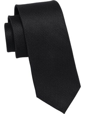 Textured Solid Necktie | Classic Modern Tie for Business & Formal Events